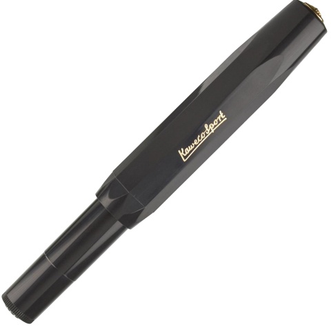  Ручка перьевая Kaweco Classic Sport, Black GT (Перо F - 0.7 мм)