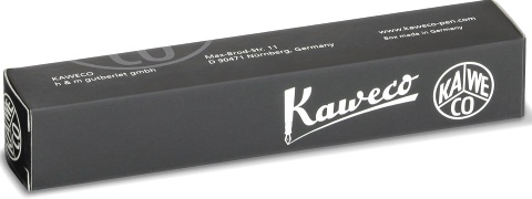  Ручка перьевая Kaweco Classic Sport, Black GT (Перо F - 0.7 мм)