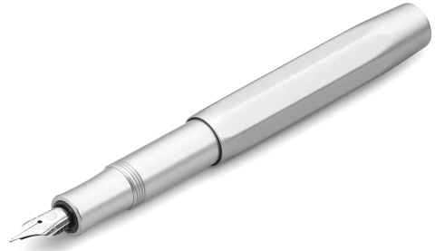  Перьевая ручка Kaweco AL Sport, Silver СТ (Перо F - 0.7 мм)