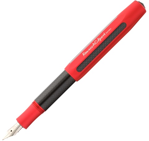  Перьевая ручка Kaweco AC Sport, Red СТ (Перо EF - 0.5 мм)