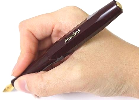  Ручка перьевая Kaweco Classic Sport, Burgundy GT (Перо EF - 0,5 мм)