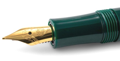  Ручка перьевая Kaweco Classic Sport, Green GT (Перо F - 0.7 мм)