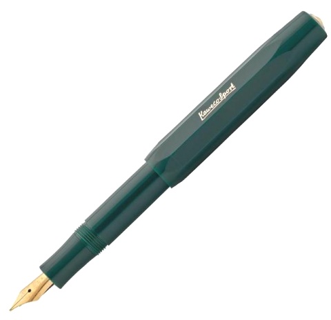  Ручка перьевая Kaweco Classic Sport, Green GT (Перо M - 0.9 мм)