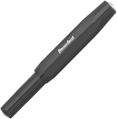  Ручка перьевая Kaweco Skyline Sport, Black CT (Перо M - 0.9 мм)