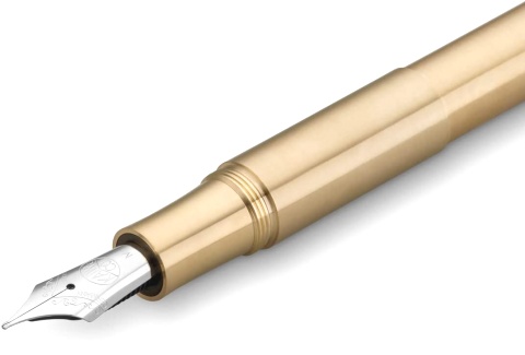  Перьевая ручка Kaweco Supra, Brass СТ (Перо EF - 0.5 мм)