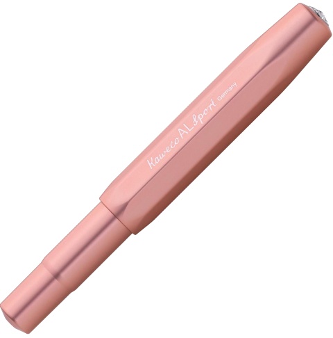  Перьевая ручка Kaweco AL Sport, Rose Gold СТ (Перо М - 0.9 мм)