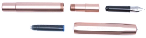  Перьевая ручка Kaweco AL Sport, Rose Gold СТ (Перо М - 0.9 мм)