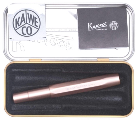  Ручка-роллер Kaweco AL Sport, Rose Gold СT