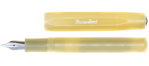  Ручка перьевая Kaweco Frosted Sport, Sweet Banana CT (Перо EF - 0.7 мм)