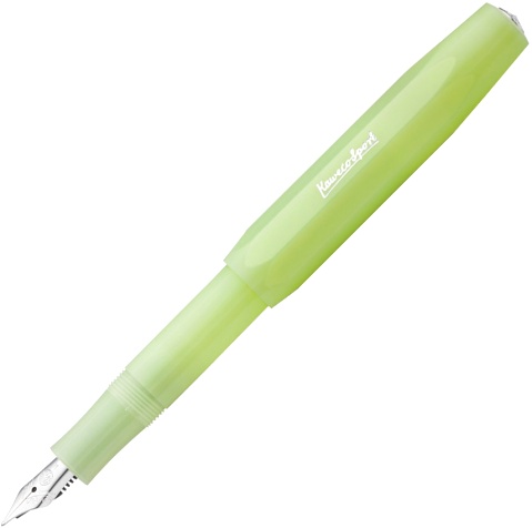  Перьевая ручка Kaweco Frosted Sport, Fine Lime CT (Перо EF - 0.5 мм)