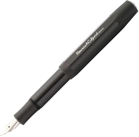  Перьевая ручка Kaweco AC Sport, Black СТ (Перо EF - 0.5 мм)