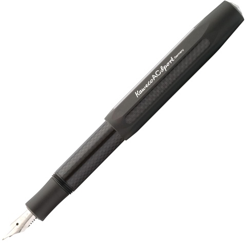  Перьевая ручка Kaweco AC Sport, Black СТ (Перо М - 0.9 мм)