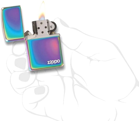  Зажигалка Zippo Classic с покрытием Spectrum™