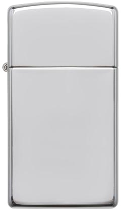  Зажигалка Zippo Slim® с покрытием High Polish Chrome