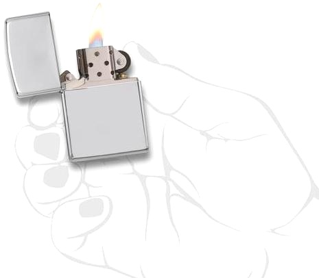  Зажигалка Zippo Armor™ c покрытием High Polish Chrome