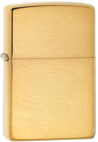  Зажигалка Zippo Armor™ с покрытием Brushed Brass