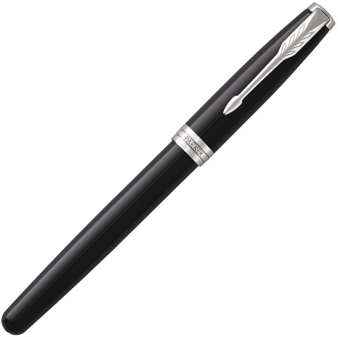 Ручка перьевая Parker Sonnet Core F530, Lacquer Black СT (Перо M)