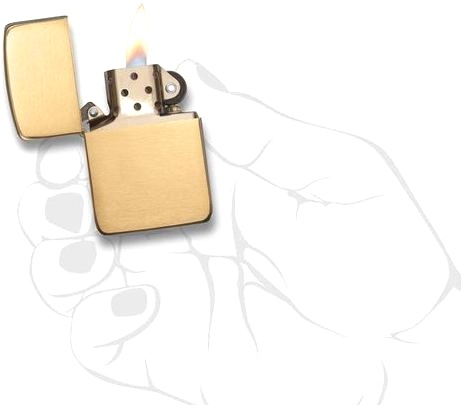  Зажигалка Zippo 1941 Replica™ с покрытием Brushed Brass