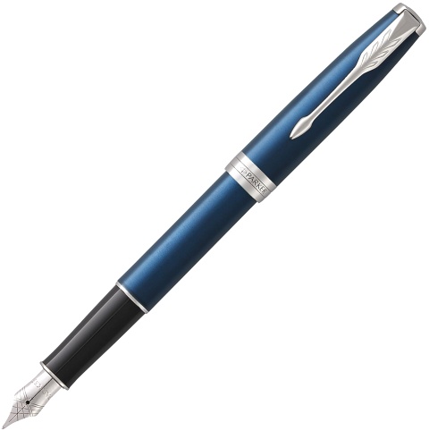 Ручка перьевая Parker Sonnet Core F539, Lacquer Blue CT (Перо M)