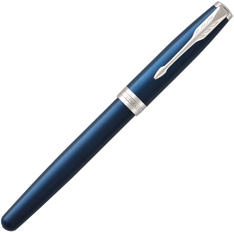 Ручка перьевая Parker Sonnet Core F539, Lacquer Blue CT (Перо M)