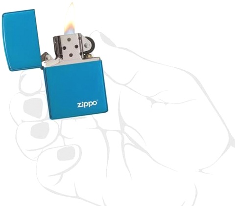  Зажигалка Zippo Classic с покрытием Sapphire™