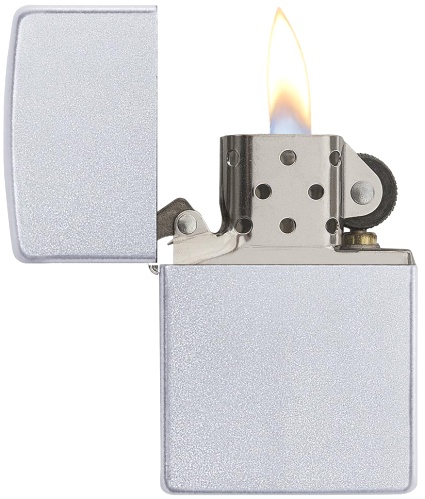  Зажигалка Zippo Classic с покрытием Satin Chrome™