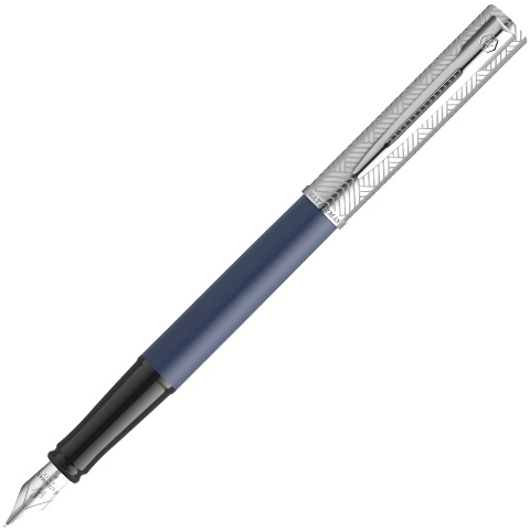  Ручка перьевая Waterman Graduate Allure Deluxe, Blue CT (Перо F)