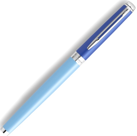  Ручка перьевая Waterman Hemisphere Colour Blocking, Blue CT (Перо F)