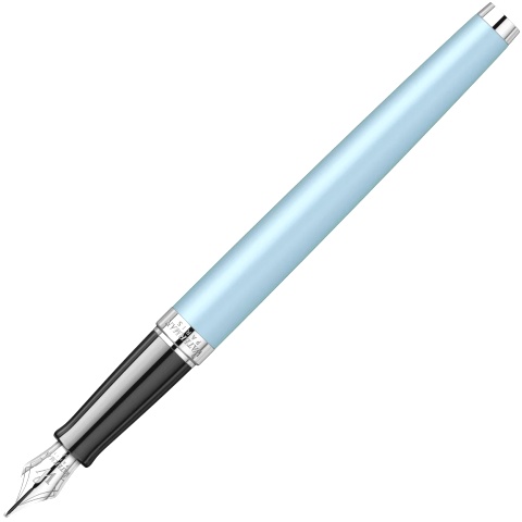  Ручка перьевая Waterman Hemisphere Colour Blocking, Blue CT (Перо F)