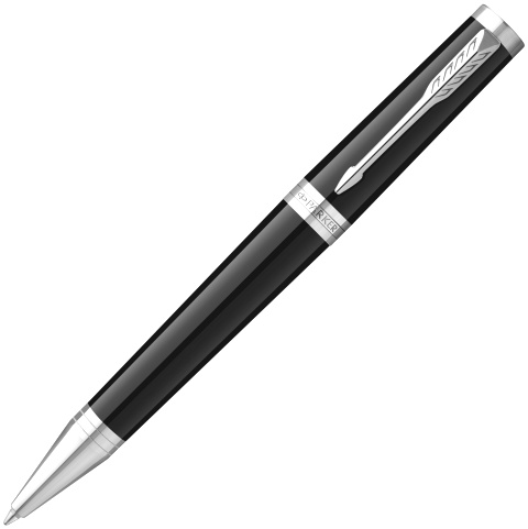 Ручка шариковая Parker Ingenuity Core K570, Lacquer Black СT