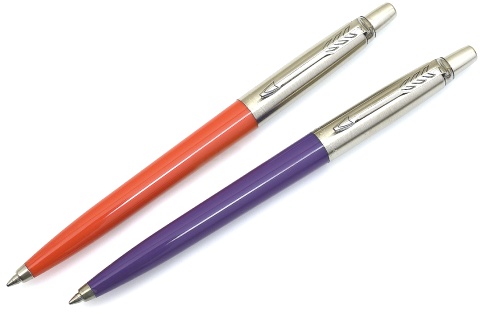 Набор Parker Jotter Originals Duo: 80s Retrowave Caribbean Vermilion Red / Indigo Purple