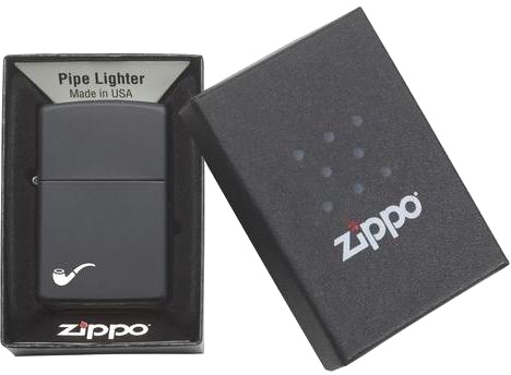  Зажигалка для трубок Zippo Pipe с покрытием Black Matte