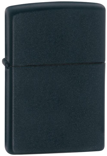  Зажигалка Zippo Classic с покрытием Black Matte