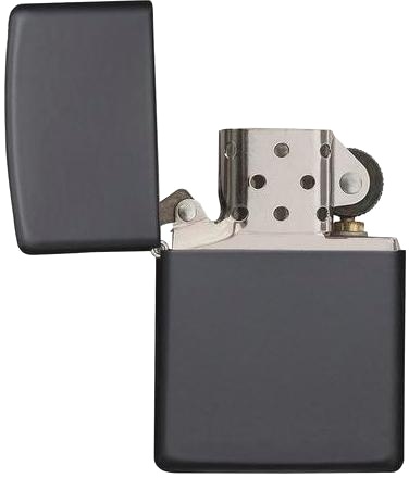  Зажигалка Zippo Classic с покрытием Black Matte