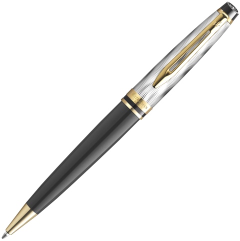 Ручка шариковая Waterman Reflections of Paris Expert DeLuxe, Black GT