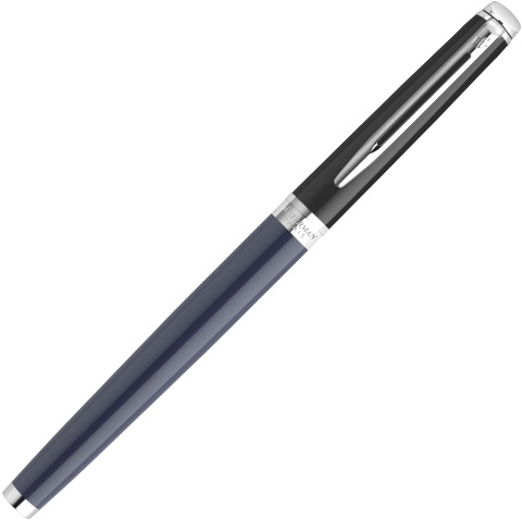 Ручка перьевая Waterman Hemisphere Colour Blocking, Blue / Black CT (Перо F)