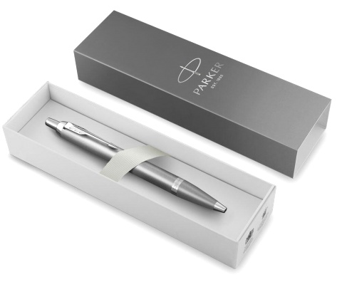 Ручка шариковая Parker IM Rituals K331, Grey Gradient CT