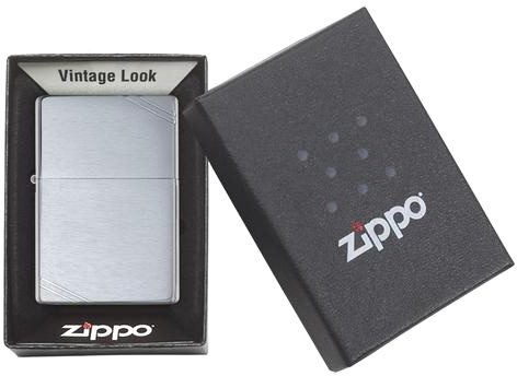  Зажигалка Zippo Classic с покрытием Brushed Chrome