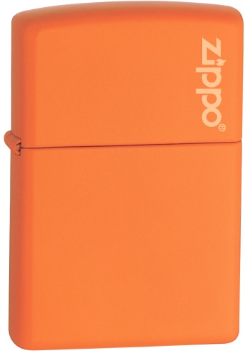  Зажигалка Zippo Classic с покрытием Orange Matte