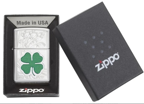  Зажигалка Zippo Classic с покрытием High Polish Chrome