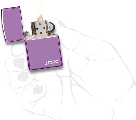  Зажигалка Zippo Classic с покрытием Abyss™