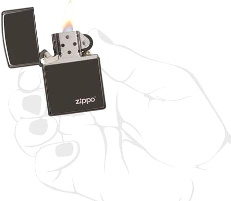  Зажигалка Zippo Classic с покрытием Ebony™