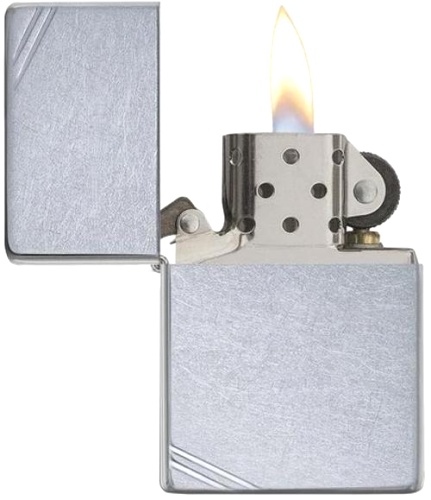  Зажигалка Zippo Vintage с покрытием Street Chrome™