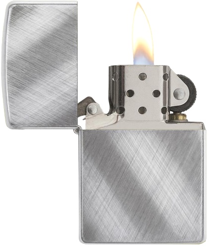  Зажигалка Zippo Classic с покрытием Diagonal Weave