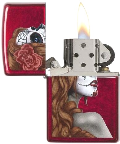  Зажигалка Zippo Classic с покрытием Candy Apple Red™