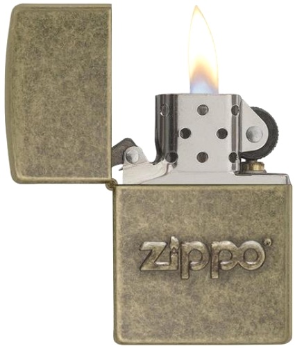  Зажигалка Zippo Classic с покрытием Antique Brass™