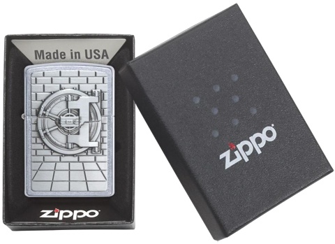  Зажигалка Zippo Classic с покрытием Street Chrome™