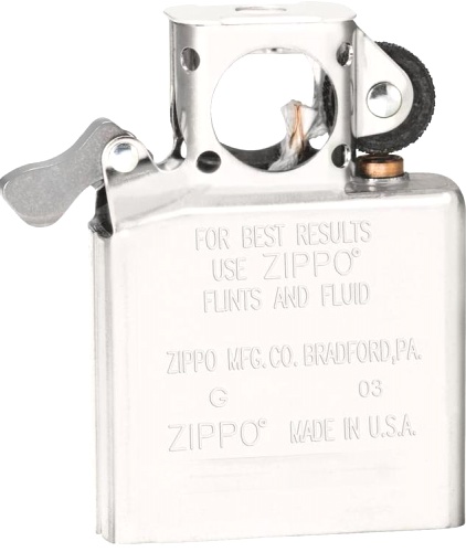  Подарочный набор Zippo: зажигалка Black Ice® и вставной блок для зажигалок для трубок