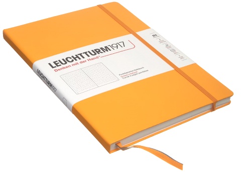  Блокнот Leuchtturm Composition, B5, 80 г/м2, 218 стр.,.в точку, твердая обложка, восходящее солнце