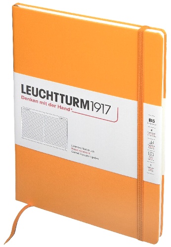  Блокнот Leuchtturm Composition, B5, 80 г/м2, 218 стр., в линейку, твердая обложка, восходящее солнце